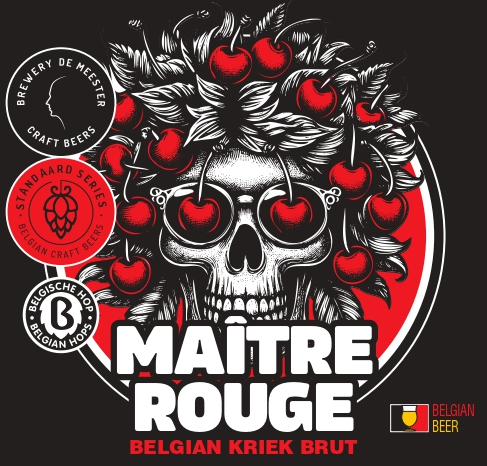 Maître Rouge - Belgian Kriek Brut - 7,5% alc.